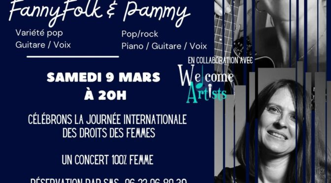 CONCERT DE FANNYFOLK ET PAMMY À L’EXCUSE BAR – 9 MARS 2024